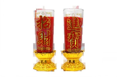 玻璃蓮花酥油燭系列-順豪富酥油蠟燭廠家直銷蠟燭批發